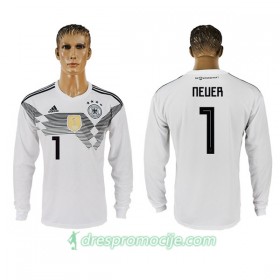 Njemačka Dres Neuer 1 Domaći Svjetsko prvenstvo 2018 Dugim Rukavima